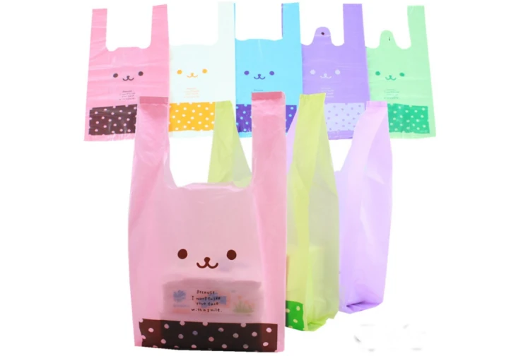 Color T-shirt Shopping Bag