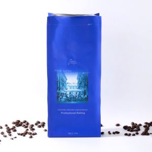 4 Side Sealed Coffee Bag With Valve