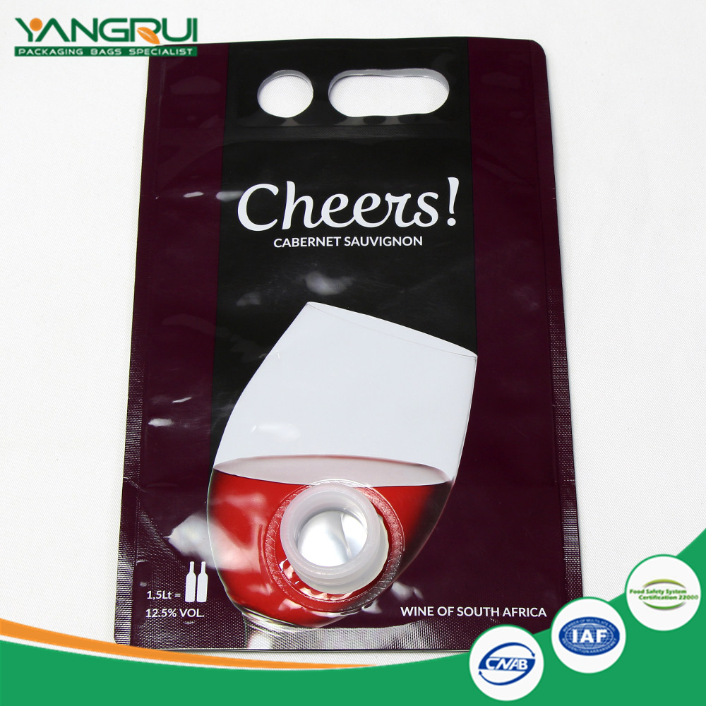 Spout Bag Aluninum Foil Wine Bag