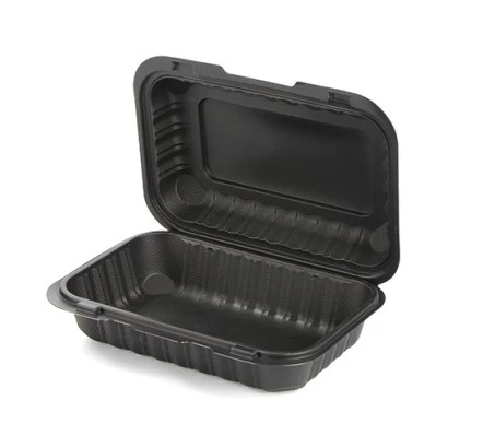 Black and White 9x6 Inch Food Box Black and White 9x6 Inch Food Box
