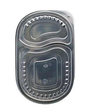 Oval 2 compartment Food storeage box Oval 2 compartment Food storeage box